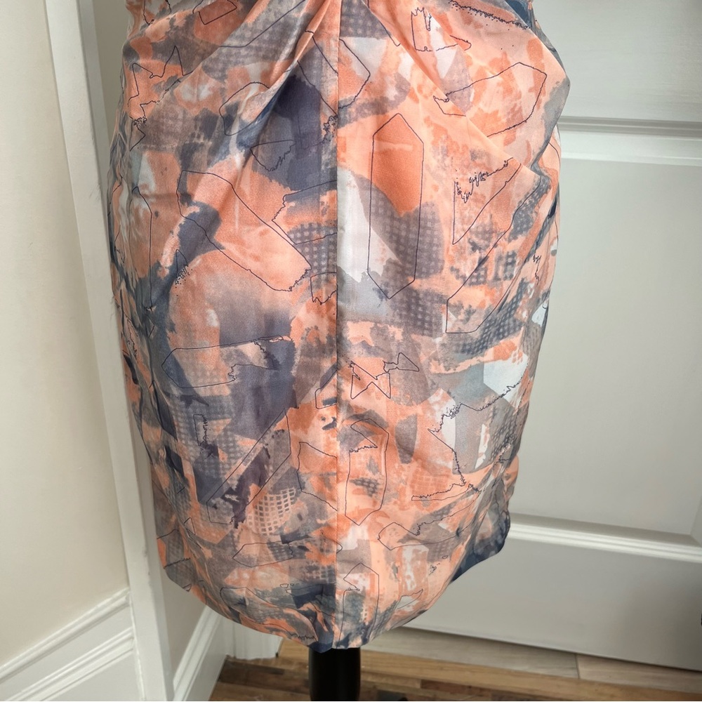 Bcbgeneration Strapless Smock Back Watercolor Dre… - image 5